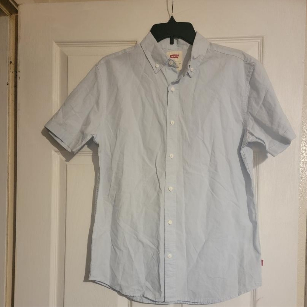 Levi's Light Blue Casual Button Down Shirt